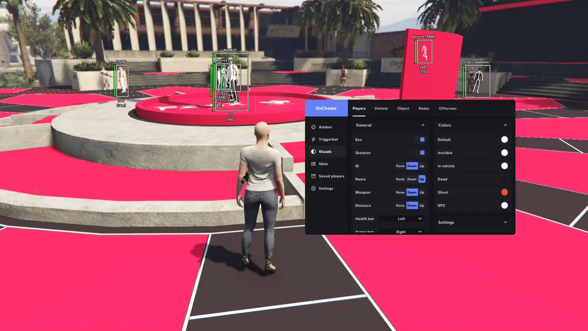 0xCheats FiveM — GTA 5 screenshot 2