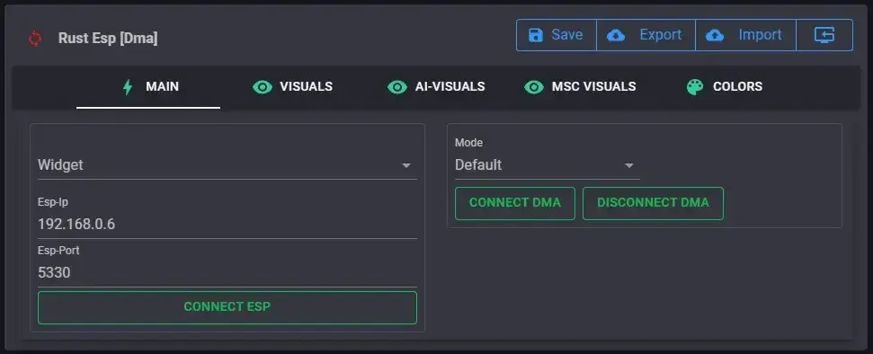 Clutch Rust DMA — Rust screenshot 1