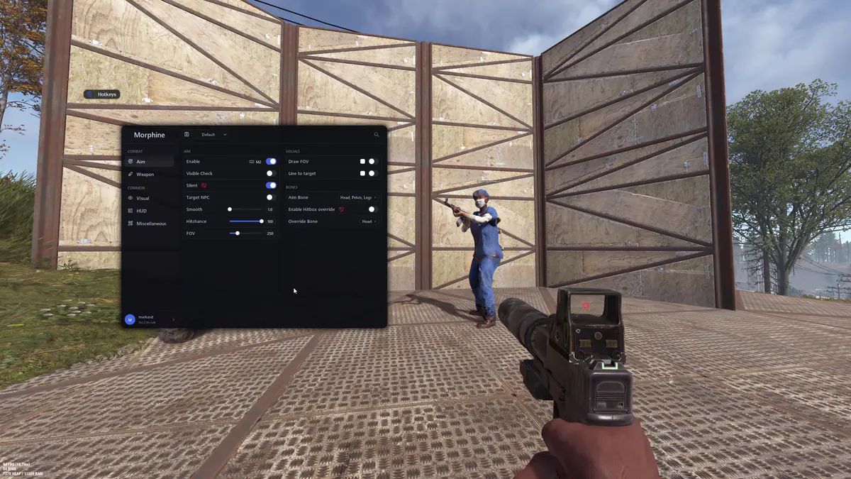 Morphine — Rust screenshot 3