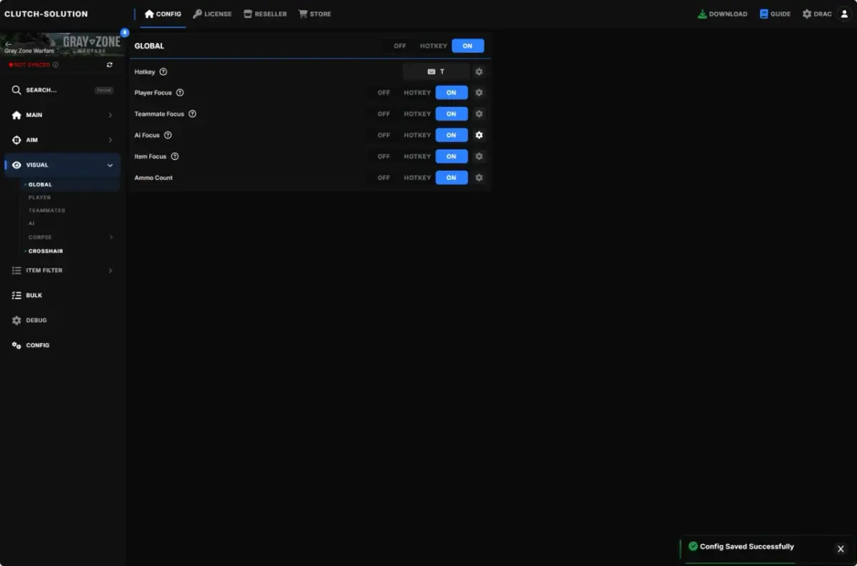 CLUTCH DEADLOCK DMA Cheat — Deadlock screenshot 5