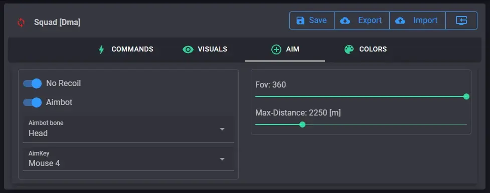 CLUTCH Squad DMA — DMA CHEATS screenshot 3