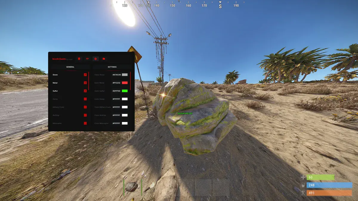 Blank — Rust screenshot 2