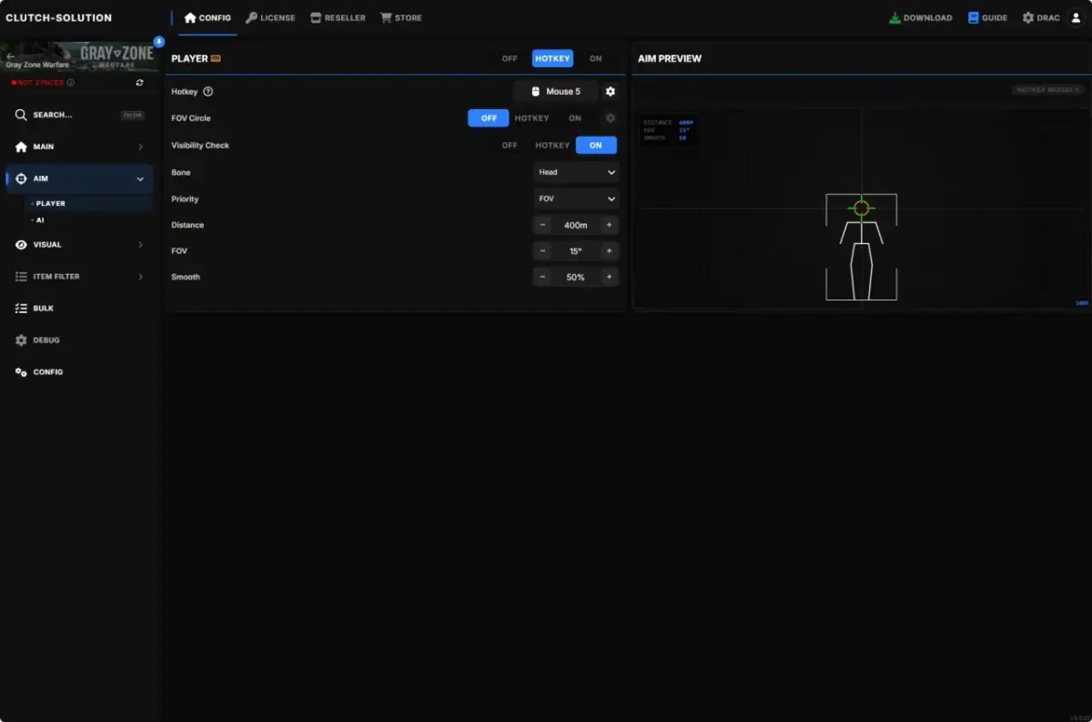 Clutch Gray Zone DMA — DMA CHEATS screenshot 4
